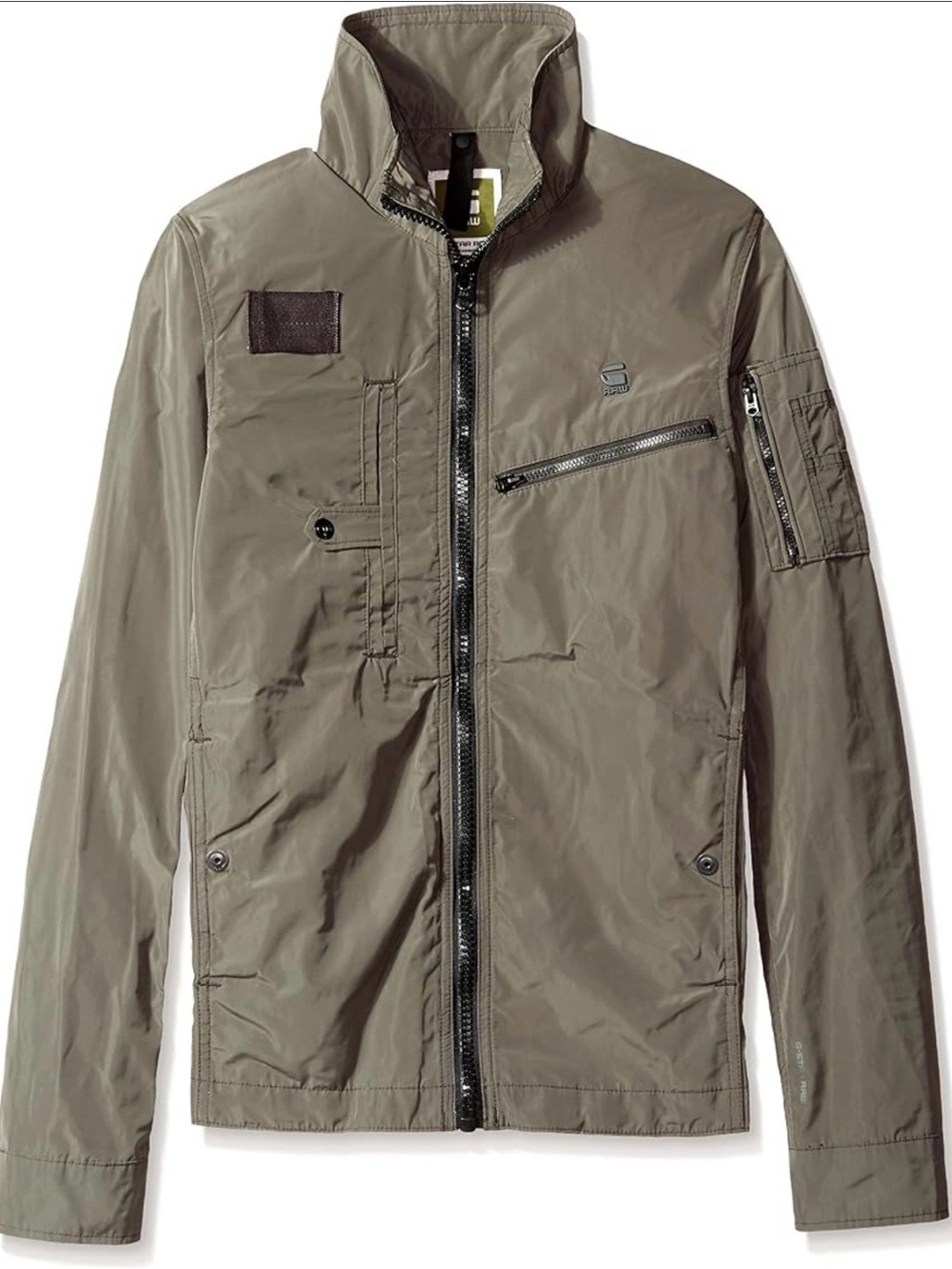 G-Star Timor Nylon Cargo Jacket Gray 
Men’s Size: M